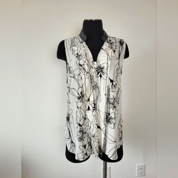 Worthington Floral Camisole Fairy Ethereal Sheer Y2K Office Pixie Professional M - Picture 1 of 12